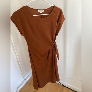 Butterscotch tie dress - never worn